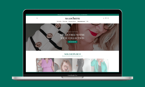 Boutique en ligne Ma Louisette