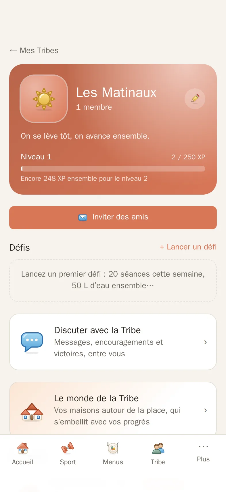 Novio Tribe : une communauté privée avec niveau et défis